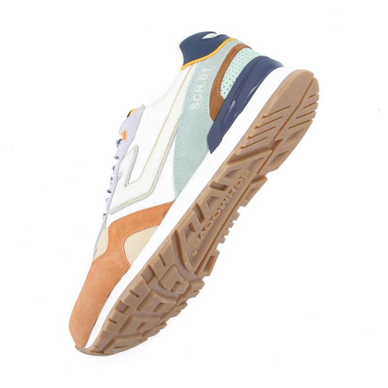 CAPE CODE RUNNER M - SUEDE/NYL/PUNCH - OCHRE/OFF WHITE